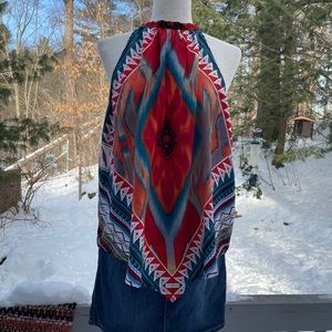 FASHION WEB Halter Neck Blouse